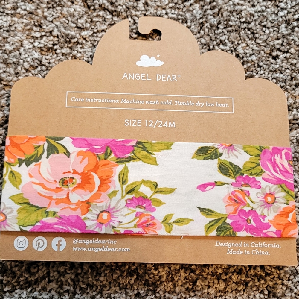 Angel Dear Bamboo Floral Headband - Picture 2 of 3